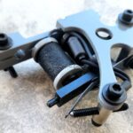 Grey frame with wiring detail