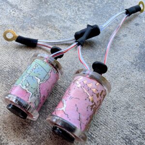 1.25" 8 Wrap Clear Map Coil Set