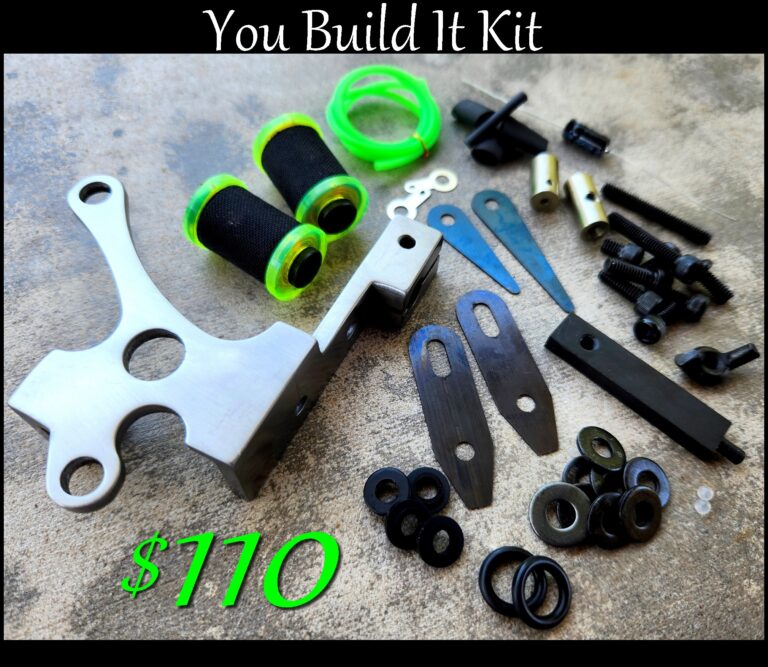 DIY tool kit with multiple parts priced at $110.