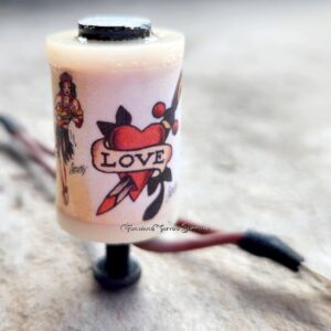 1.25" 10 Wrap Ivory Sailor Jerry Single Coil