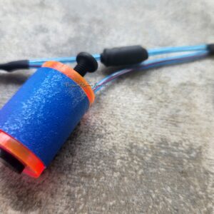 1.25" 10 Wrap Chameleon Pink Candy Blue Single Coil