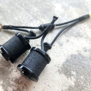 1" 8 Wrap All Black Shorty Coil Set