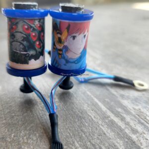 1.25" 8 Wrap Blue Nausicaä of the Valley of the Wind Coil Set