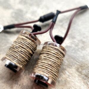 1.25" 8 Wrap Clear Twine Brown Coil Set