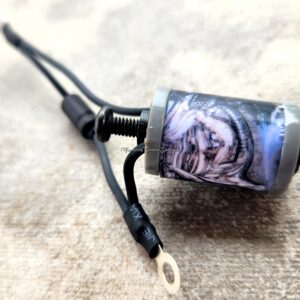 1.25" 10 Wrap Gray H.R. Giger Black Single Coil