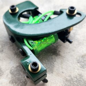 Green J Liner Tattoo Machine Neon Custom Cut Lime Prism
