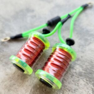 1.25" 7.5 Wrap Neon Lime Tattoo Machine Coil Set