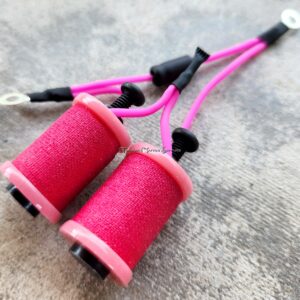 1.25" 8 Wrap Pink Neon Hot Pink Coil Set