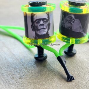 1" 8 Wrap Lime Frankenstein Neon Coil Set