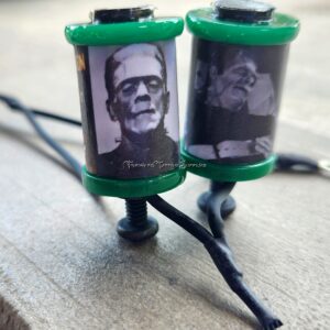 1.25" 8 Wrap Green Frankenstein Black Coil Set