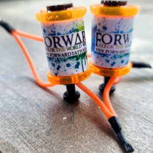 1.25" 8 Wrap Orange Forward Neon Coil Set