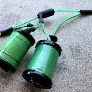 1.25" 8 Wrap Hunter Candy Green Coil Set