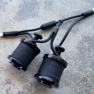 1" 8 Wrap All Black Coil Set