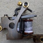 Old School Lightweight Shader Tattoo Machine Wood $2 bill