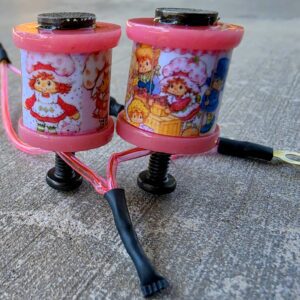 1" 8 Wrap Pink Strawberry Shortcake Candy Coil Set