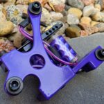 Purple Lightweight Liner Tattoo Machine Clear Prism Candy