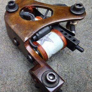Heat Treat Shorty Jensen Liner Tattoo Machine Nautical Wood