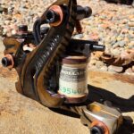 Hand Carved Heat Treat Bio Liner Tattoo Machine $2 bill