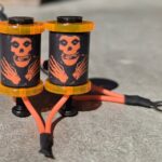 1.25" 8 Wrap Orange Misfits Neon Coil Set