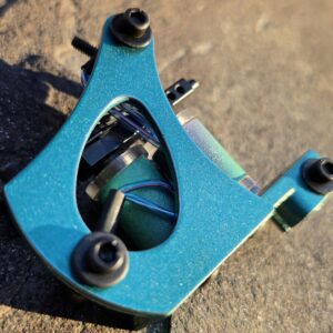Candy Blue Powder Coat Jensen Liner Tattoo Machine